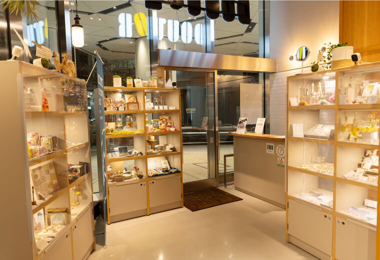 KOITTO TERRACE内観 クリエイターズショップ